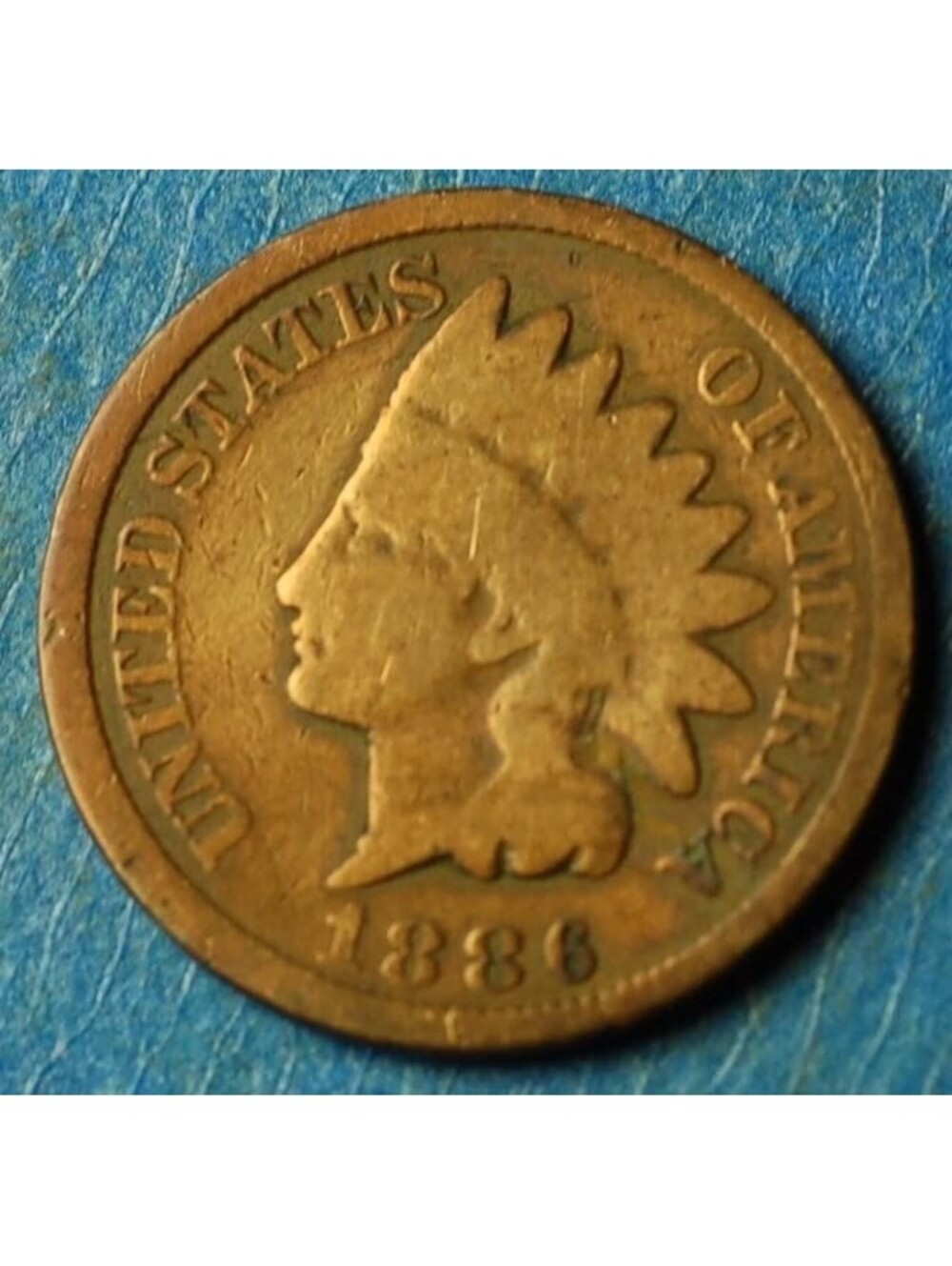 W1838 1886 💎TYPE 2💎 Indian Head Cent Penny 1c - Check Out Our Store